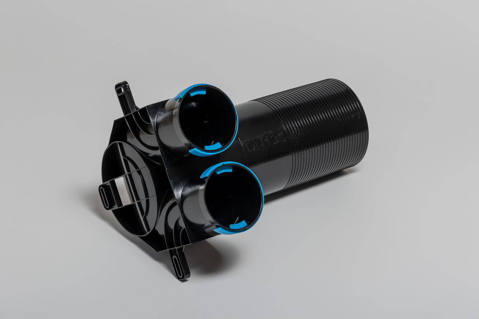 Antistatinė difuzoriaus dėžutė DN125-2x75 - Image 2